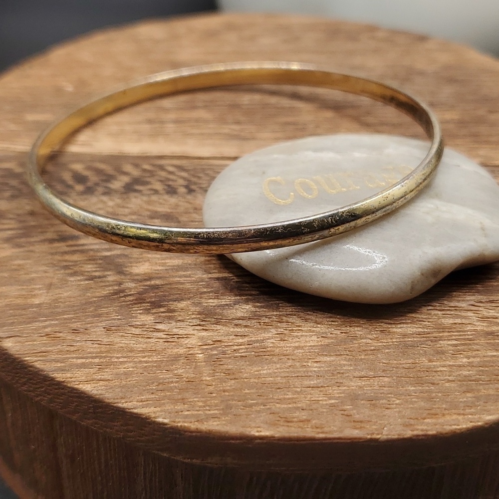 B2708 Egyptian gold tone spacer bracelet‎